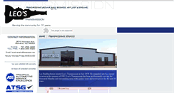 Desktop Screenshot of leostransmission.com